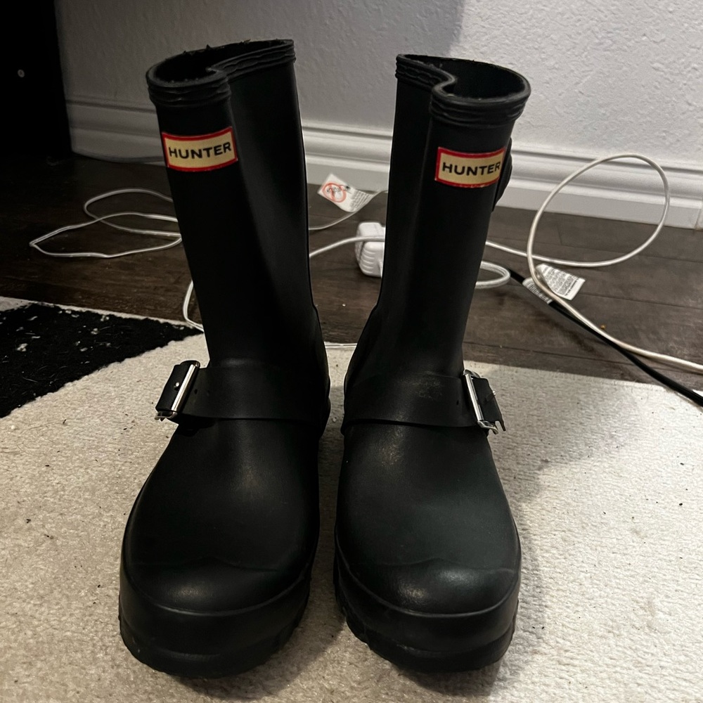 Hunter rain boots